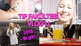 TIP FAKÜLTESİ İLK GÜN VLOG Dönem 2  Nasıl Ders Çalışıyorum 📕📘📙🤓 Elif AY [upl. by Ramberg]