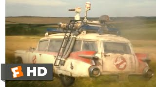 Ghostbusters Afterlife 2021  Ecto1 Joyride Scene 47  Movieclips [upl. by Yllatan533]