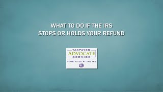 Stopped or Delayed Refunds [upl. by Riordan]