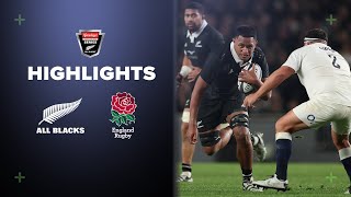 HIGHLIGHTS  All Blacks v England  Auckland 2024 [upl. by Ishmul]