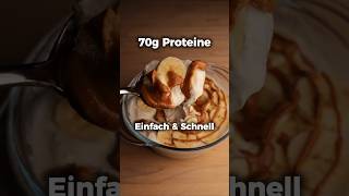 Easy Muskelaufbau Rezept mit 70g Protein 🚀💪 muskelaufbau proteinrezepte magerquark [upl. by Dnomrej752]