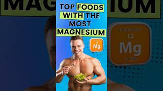 Top 10 FOODS High in MAGNESIUM [upl. by Vida]