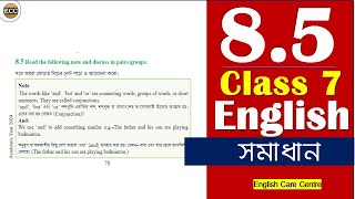 class 7 English chapter 85 solutionHeroes of Bengalclass 7 English page 78 class 7 English 85 [upl. by Olney]