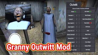 Granny Outwitt Mod apk Download Mediafire l Granny V18 Outwitt Mod Download l Granny V17 Outwitt [upl. by Garek612]