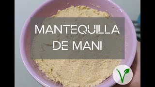 Mantequilla de Mani Casera Minipimer [upl. by Lose]