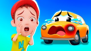 Ouch The Boo Boo Car Song  Best Kids Songs and Nursery Rhymes [upl. by Sessylu]