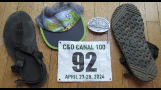 How to run the CampO Canal 100 Mile Endurance Run in Xero HTrail huaraches Followup Review [upl. by Alletsyrc]