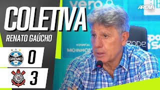 COLETIVA RENATO GAÚCHO  AO VIVO  Grêmio x Corinthians  Brasileirão 2024 [upl. by Lohse]