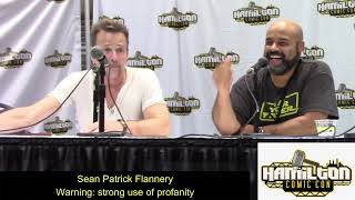 Sean Patrick Flannery PanelHamilton Comic Con 2024 [upl. by Askari]