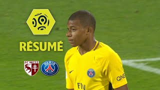 FC Metz  Paris SaintGermain 15  Résumé  FCM  PSG  201718 [upl. by Kepner]