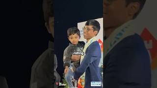 Cutest moment on Internet ❤️ magnuscarlsen praggnanandhaa anishsarkar [upl. by Aikkan]