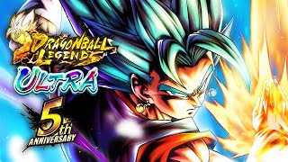 Ultra Super Saiyan God SS Vegito  Trailer Dragon Ball Legends 4K [upl. by Nylyahs]