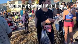 Monterey Bay Half Marathon w Regina [upl. by Assena]