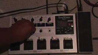 Tutorial pedalera Korg AX1500GMP4 [upl. by Nylarak890]