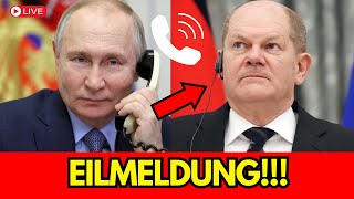 Was Putin Scholz im Telefongespräch sagte schockierte die Welt  NEUE Details ENTHÜLLT [upl. by Braeunig]