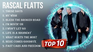 Top Hits Rascal Flatts 2024  Best Rascal Flatts playlist 2024 [upl. by Nnaeel]