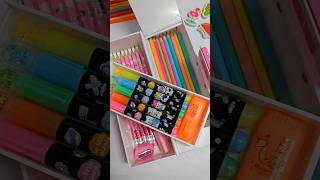 Filling jumbo Pencil Case filling 90spencilcaseschoolsupplies youtubepartner shots tiktok [upl. by Lilybel918]