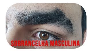 🔴NUNCA MAIS ERRE em design sobrancelha masculina [upl. by Atteynad]