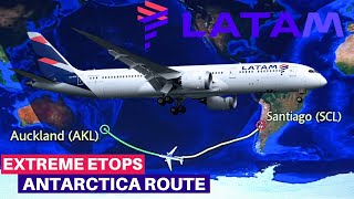 LATAM BOEING 7879 Economy  Santiago  Auckland  Flight Review [upl. by Trutko]