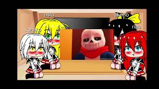 el clan gremory reacciona a iseei as sans original [upl. by Regen424]