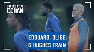 CCTV  Edouard Olise amp Hughes all in training 👌 [upl. by Ydde]