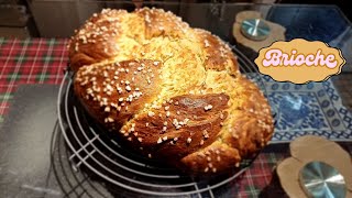 Recette Facile de Brioche Maison  Moelleuse et Parfumée [upl. by Artemisia]