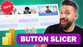 NEW Button Slicers in Power BI  3 Examples You Don’t Want to Miss [upl. by Els]