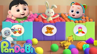 Clean up Song  Tidy up Song  More Nursery Rhymes amp Kids Songs  Pandobi [upl. by Diella]