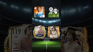 FIFA MOBILE VS FC MOBILE Johan Cruyff 🔥 [upl. by Sugar]