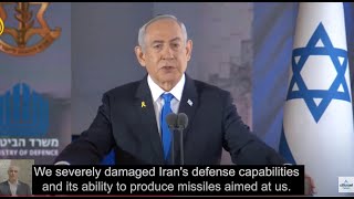 Netanyahu We struck at the head of the octopus  the Iranian regime You hurt us you will get hurt [upl. by Alden]