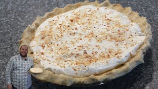 Coconut Cream Pie from Scratch [upl. by Tamara]