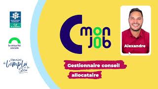 CMonJOB Caf  Gestionnaire Conseil Allocataire [upl. by Vada]