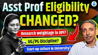 Assistant Professor 2024 Eligibility Changed New Rules😱Aditi Mam [upl. by Leasia]