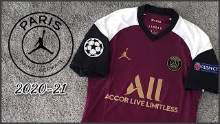 202021 PSG third Vapor match Mbappe jersey Review amp Size info [upl. by Stutzman260]