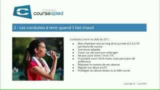 Conseils pour bien courir durant lété [upl. by Blumenthal]