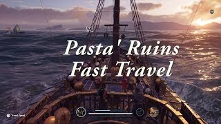 Assassins Creed Odyssey  Pasta Ruins Synchronize [upl. by Prudi]