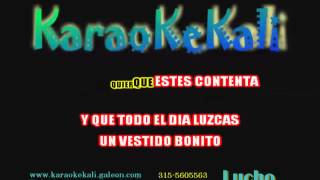 GUAYACAN UN VESTIDO BONITO KARAOKE DEMO [upl. by Nhguahs]