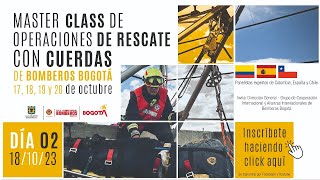 MasterClass de Operaciones de Rescate con Cuerdas  Día 2 [upl. by Ianaj]