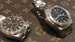 ANTIMAGNETIC WATCHES  Rolex Milgauss vs IWC Ingenieur [upl. by Yeorgi]