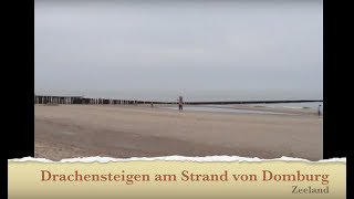 Drachensteigen am Strand von Domburg [upl. by Anikehs]