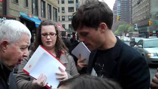 Matthew Gray Gubler arriving to the Magic Valley film premiere [upl. by Yrro522]