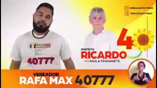 vereador rafa max 40777 vote nele que o povo ta morrendo k [upl. by Charley171]