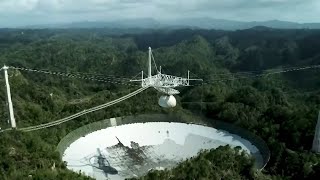 On brink of collapse Arecibo Observatory telescope to be decommissioned [upl. by Buyer680]