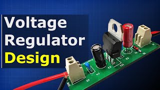 5V Regulator design tutorial  How it works how to design PCB altium [upl. by Eitak]