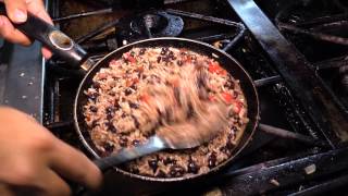 How to make Gallo Pinto Costa Rican Beans and Rice [upl. by Cornall]