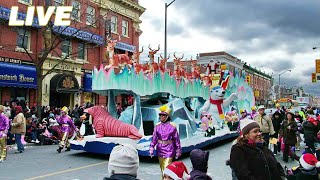 Toronto LIVE Santa Claus Parade Day Nov 20 2022 [upl. by Laen]