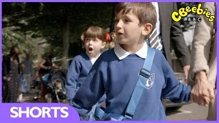 Topsy And Tim  First Day At School  CBeebies [upl. by Jabon]