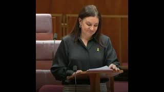 Senator Lambie’s Call to Condemn Antisemitism and Terrorism [upl. by Ramonda722]