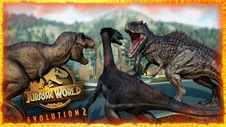 THIS IS WHAT HAPPENS IF YOU REMAKE DOMINIONS FINAL BATTLE IN JURASSIC WORLD EVOLUTION 2 [upl. by Brantley]