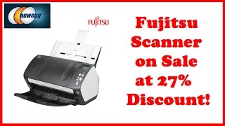 Fujitsu FI7160 Scanner with OCR at 27 Discount [upl. by Willey]